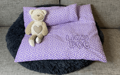 Ruby - Duvet Set / Blanket for Dogs. Single 26x26inches (64x64cm) Lazy Dog Company.