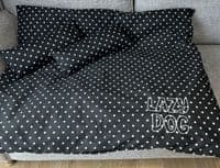 Shadow - Personalised Dog Bedding. Multiple Sizes. Lazy Dog Company.