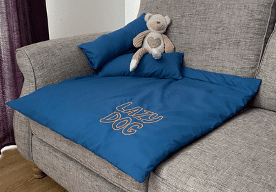 Toby - Duvet Set / Blanket for Dogs. Double 32x32 inches(81x81cm) Lazy Dog Company.