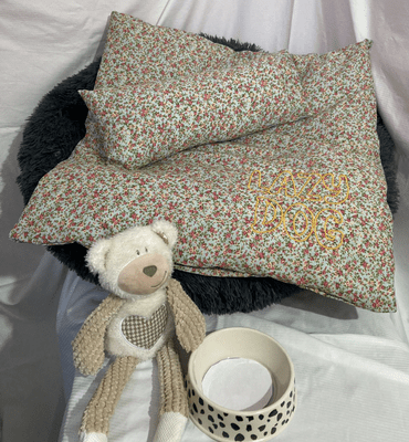 Winnie - Personalised Dog Bedding. Multiple Sizes. Lazy Dog Company.