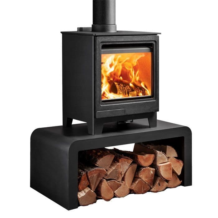 Hunter Herald Allure 04 Eco Wood Burning Stove With Bench