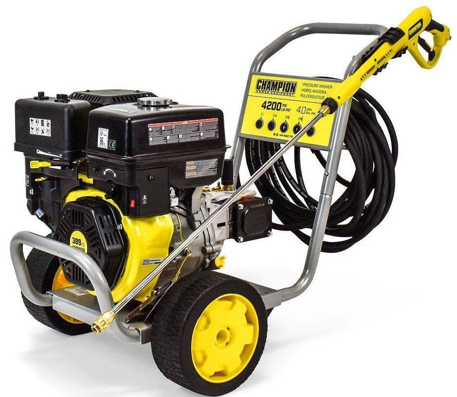 Champion 289 Bar / 4200 PSI / 15 1 LPM Petrol Pressure Washer 100386