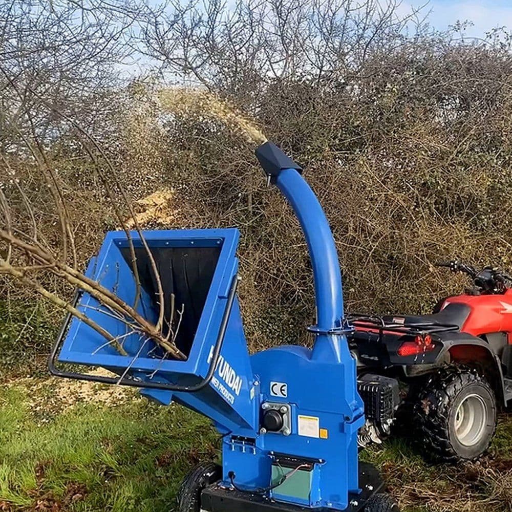 Hyundai 420cc 4 5 Petrol Wood Chipper with ElectricStart Engine