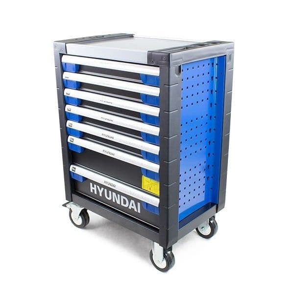 Hyundai HYTC9003 305 Piece 7 Drawer Caster Mounted Roller ...