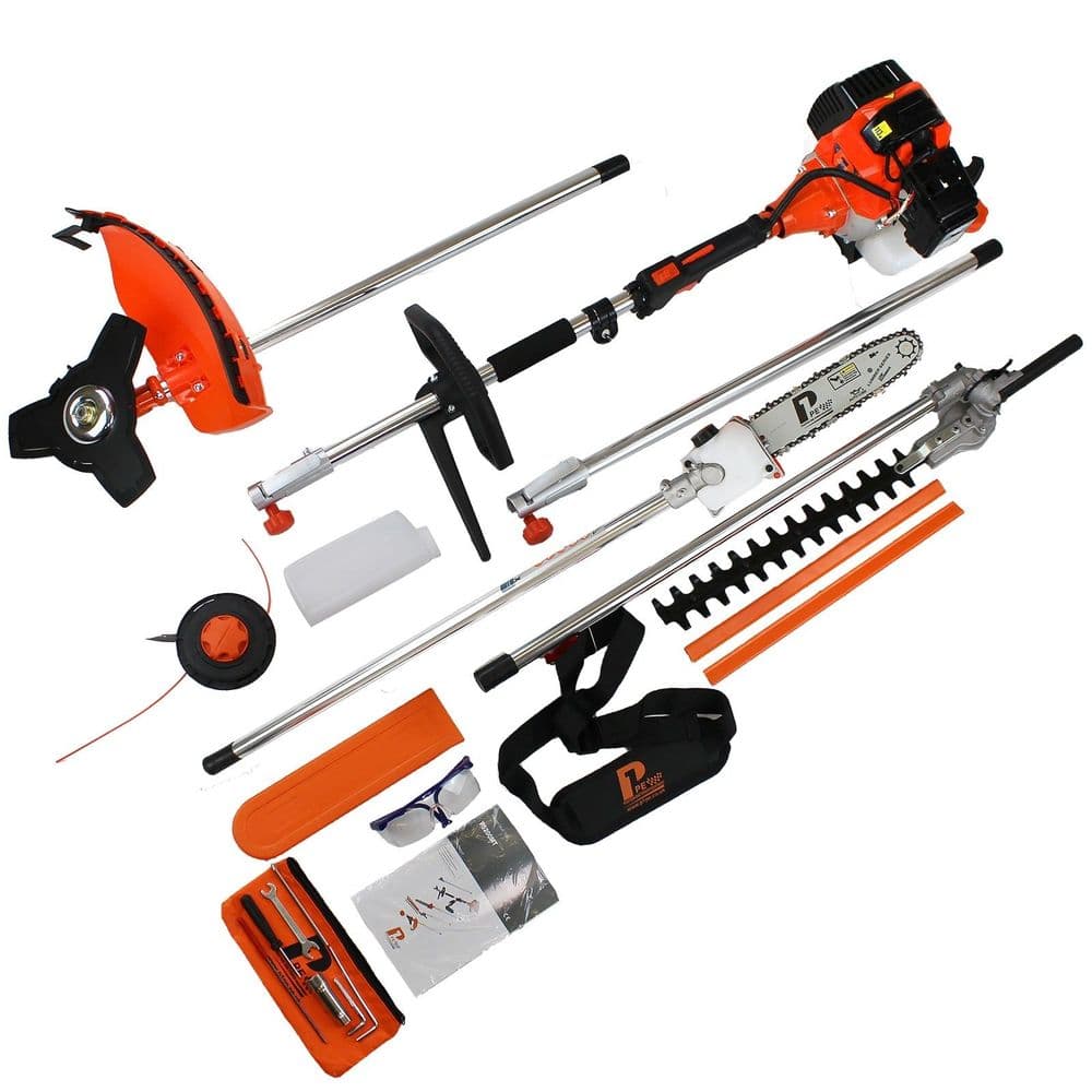 P1PE Powered by Hyundai P5200MT 52cc Petrol Garden MultiTool