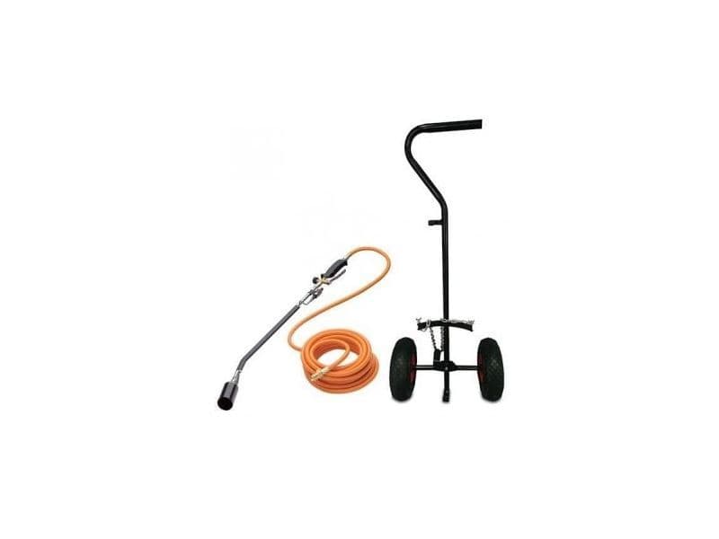 Sherpa Professional Gas Weed Burner and Trolley Kit