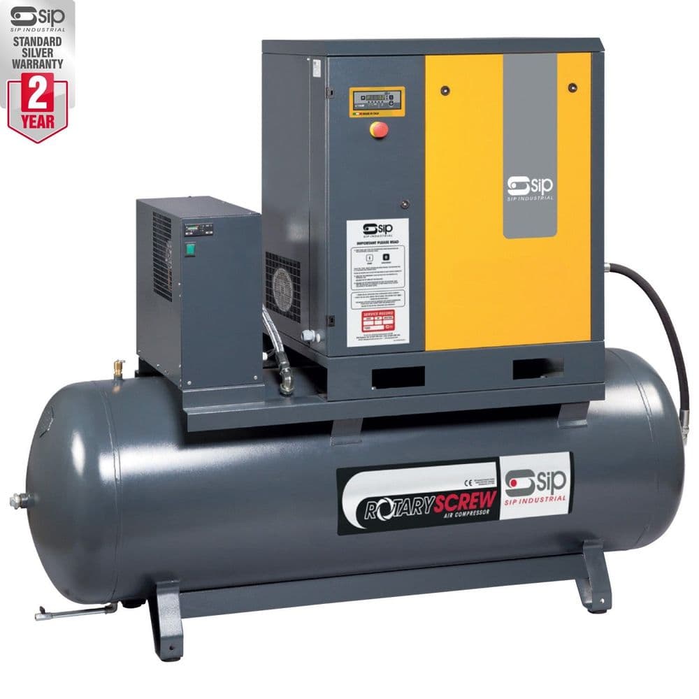 SIP Airmate Sirio 15-10-500ES Screw Compressor and Dryer