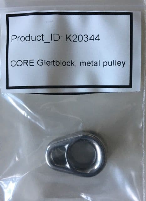 Core Gleitblock metal pully