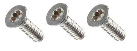 MH114 3 x Flat Head Screws Torx M6x30