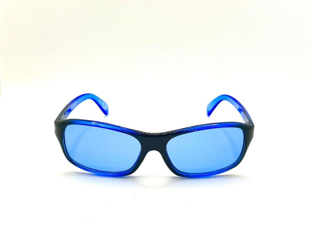 Blue x 2 children s tinted glasses