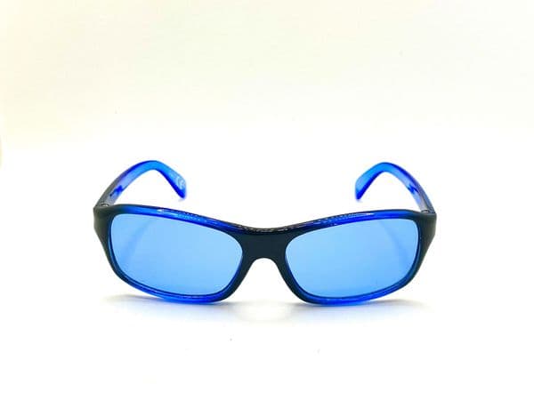 Blue x 2 children's tinted glasses