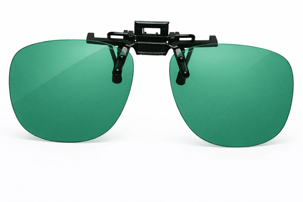 Jade clip on glasses