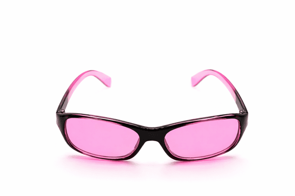 Pink x 2 children's tinted glasses