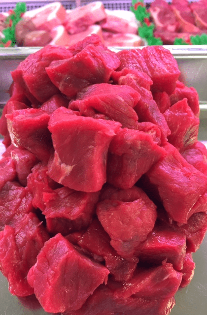 Diced Beef