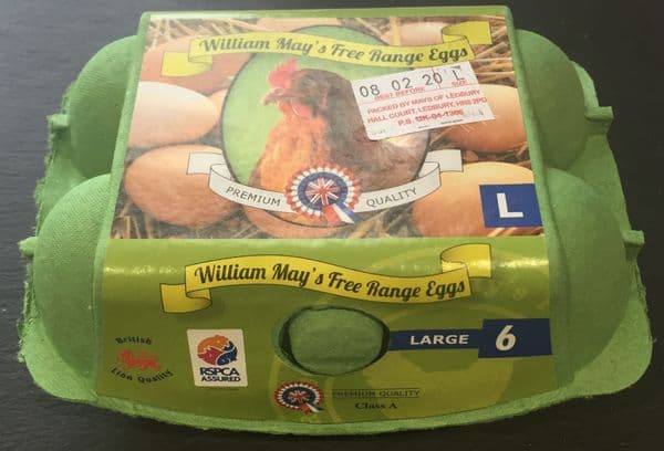 Local Free Range Large Eggs