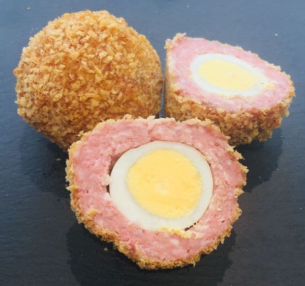 Welsh Dragon Scotch Egg (Spicy)