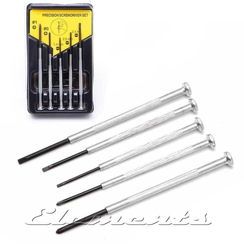 6 pc Precision Small Screwdriver Set Jewellers Watchmakers Glasses T059