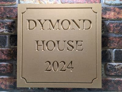 440 x 440 x 50mm Bathstone-Style Sign
