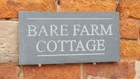 Honed Basalt House Sign (400mm x 200mm)