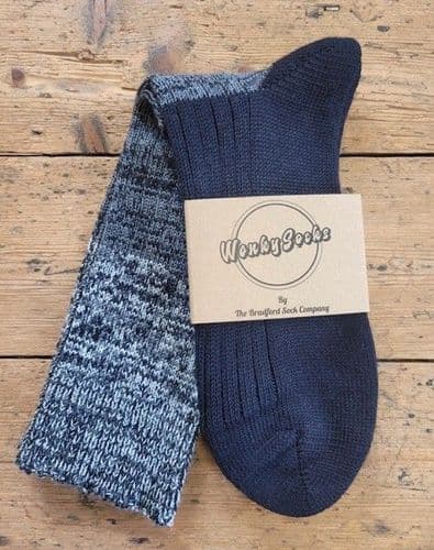 Black and Grey Block - (Loose Top) Small - (5-7 UK)