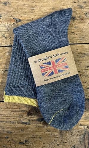 Crew Top Grey Socks.