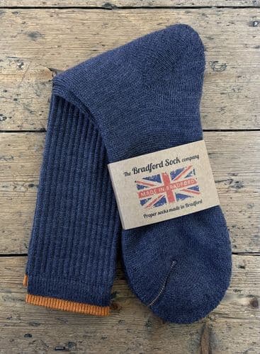 Denim Walking Socks - Terry Foot