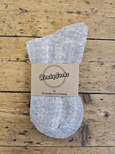Hand dyed  Grey -Supima Cotton - Medium (8-12UK).