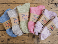 Walking Socks  | Denim sock | Quality Socks | Yorkshire Socks | Blue Socks | Multi coloured Socks | British Socks | UK Sock Manufacturer | Made in UK