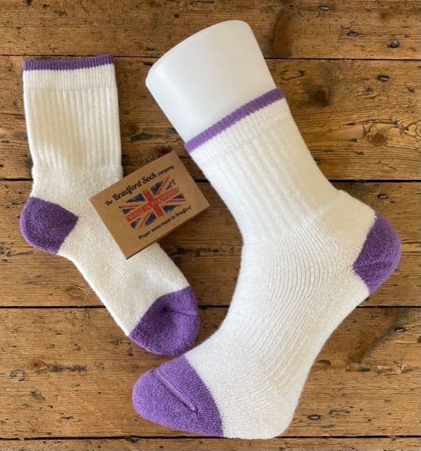 Walking Socks Denim sock Quality Socks Yorkshire Socks Blue