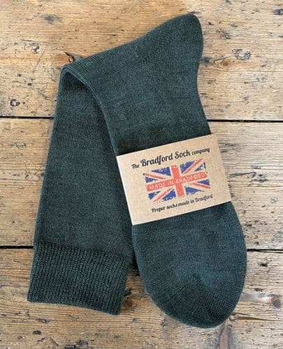 Moss Green (Thin Socks)