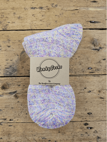 Rainbow - Cotton Terry Foot Socks - Large (10-12 UK)