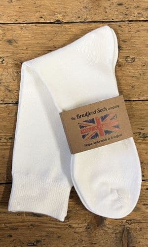 White (Thin Socks)
