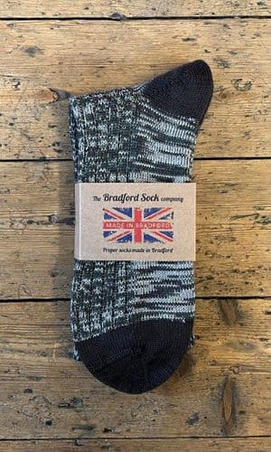 Wool Socks - Brown, Green and Stone Camouflage - Machine Washable