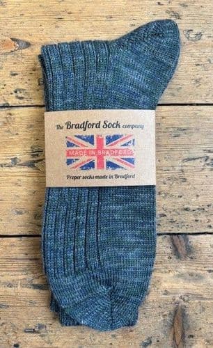 Wool Socks - Dark Grey Marl - Machine Washable