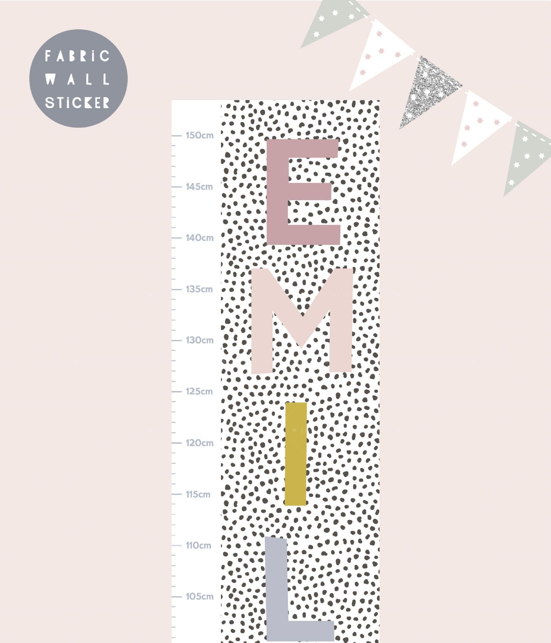 Personalised height chart 1