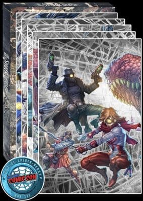 **Edge of Spider-Verse #1-5 (Alan Quah NYCC Connecting Variant Cover Box Set)**