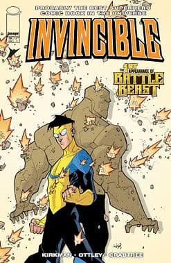 **Invincible #19 (RARE Surprise Foil Variant Edition, 1st Appearance Battle Beast)**
