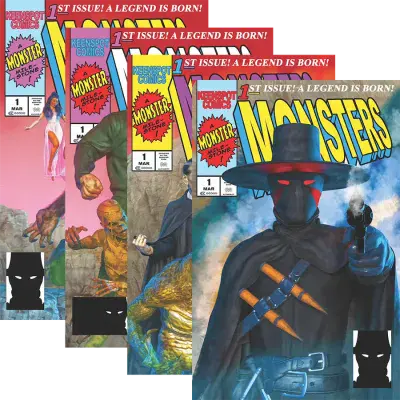 *Mark Spears Monsters #1 (RARE X-Men #1 Homage Exclusive Limited Variant Set)*