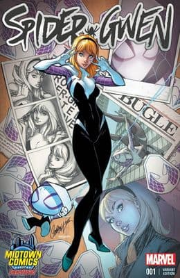 **Spider-Gwen #1 Midtown Comics Variant**