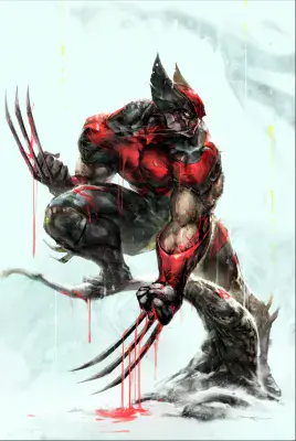 *Ultimate Universe: One Year In #1 Ivan Tao “Wolverine” Virgin Variant Cover*