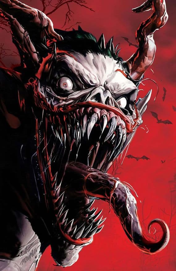 ABSOLUTE BATMAN #15 MIKE MAYHEW EXCLUSIVE VIRGIN RED FOIL VARIANT