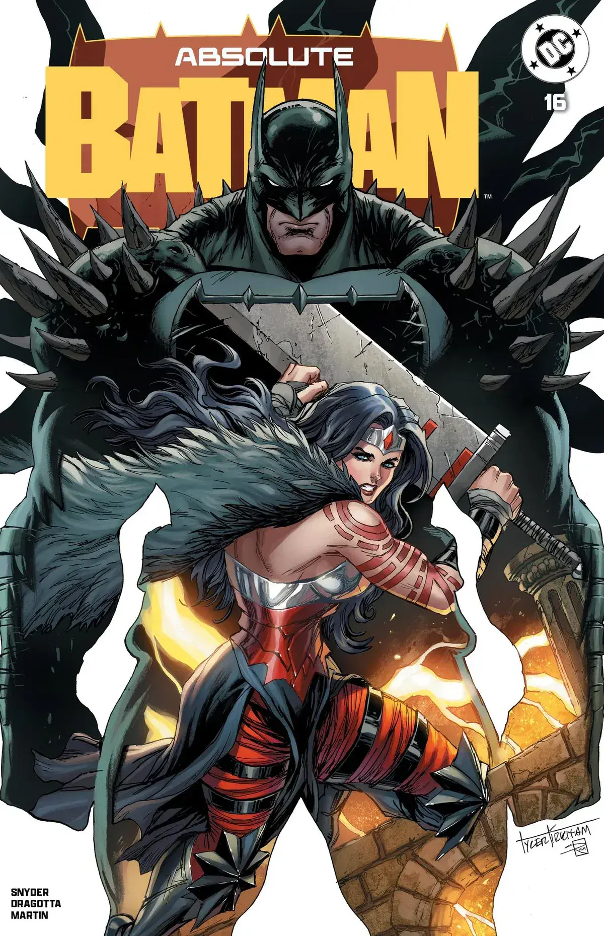 ABSOLUTE BATMAN 16 TYLER KIRKHAM EXCLUSIVE VARIANT