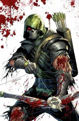 ABSOLUTE GREEN ARROW #1 TYLER KIRKHAM EXCLUSIVE FOIL VIRGIN VARIANT