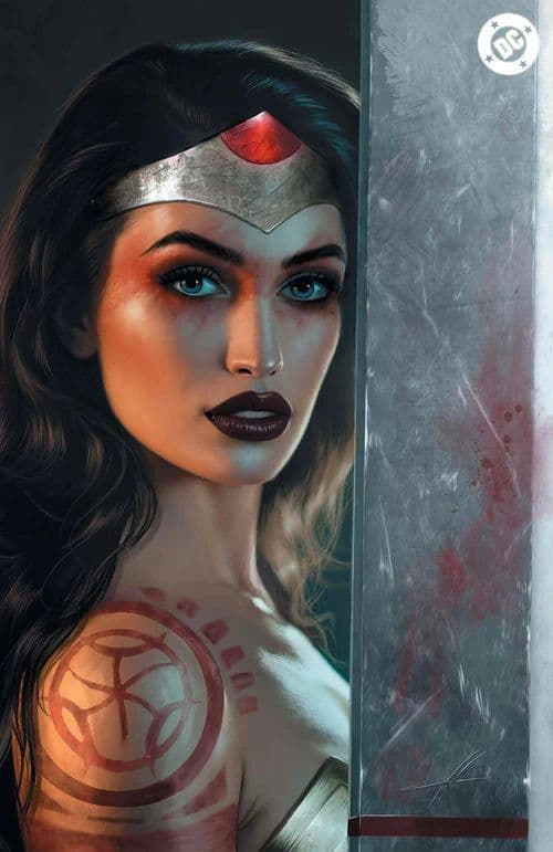 ABSOLUTE WONDER WOMAN #17 COHEN EXCLUSIVE WAR PAINT VIRGIN FOIL