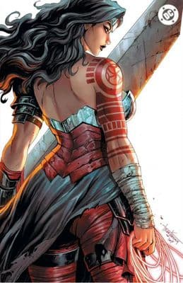 ABSOLUTE WONDER WOMAN #17 TYLER KIRKHAM EXCLUSIVE VIRGIN FOIL VARIANT