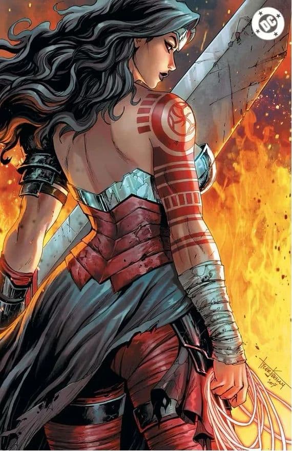 ABSOLUTE WONDER WOMAN #17 TYLER KIRKHAM EXCLUSIVE VIRGIN VARIANT