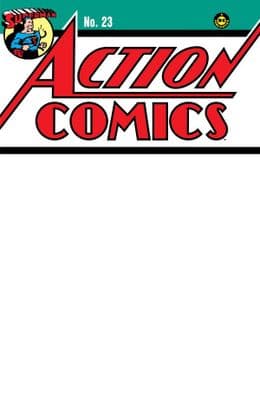 Action Comics #23 Facsimile Edition 2025 Blank Variant