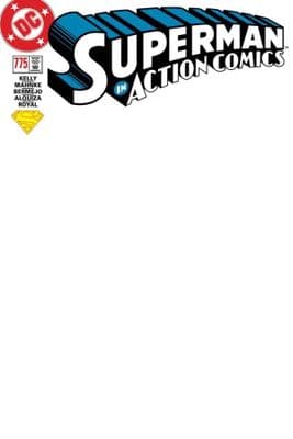 Action Comics #775 Facsimile Edition 2025 Blank Variant