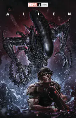 Alien #1 Clayton Crain Trade Dress Variant