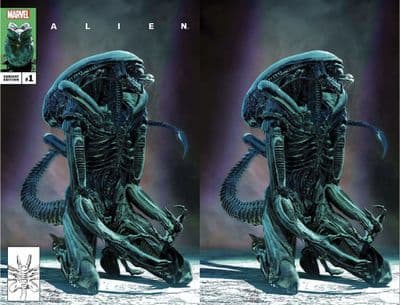Alien #1 Mike Mayhew Trade Dress & Virgin Variant Set